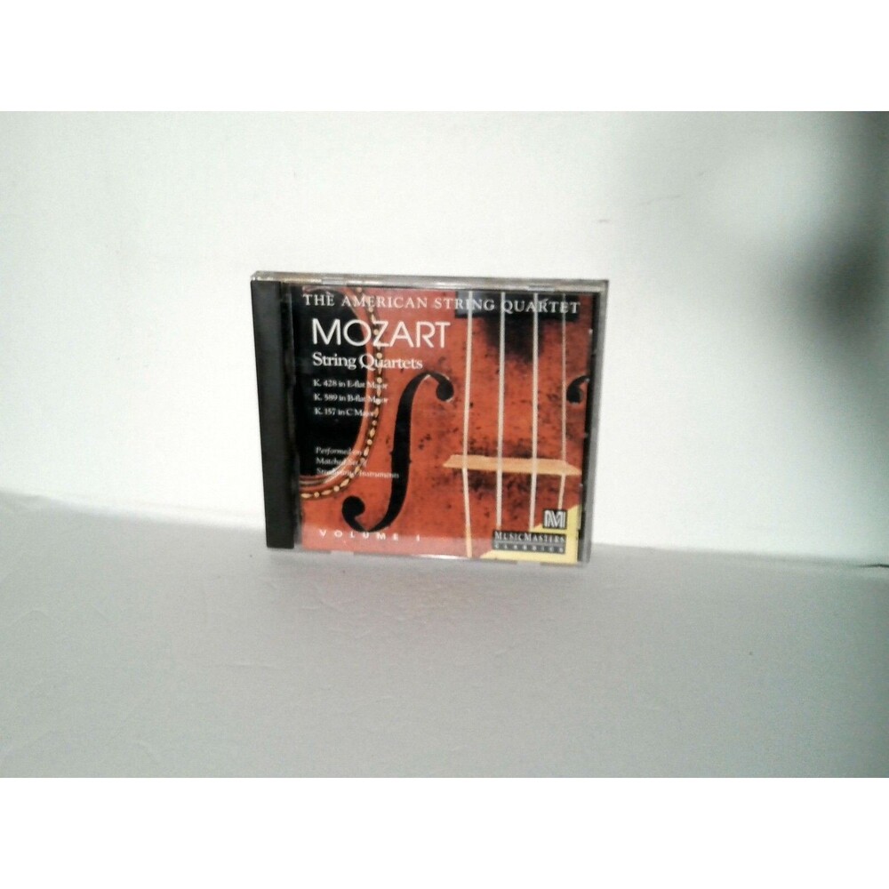 The American String Quartet Mozart Volume 1 CD 1994 Classical Genre
